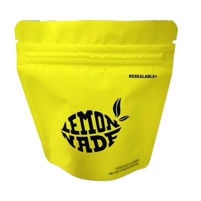 OEM ODM 3.5g Weed Bags , Children Proof Zip Lock Mylar Bags