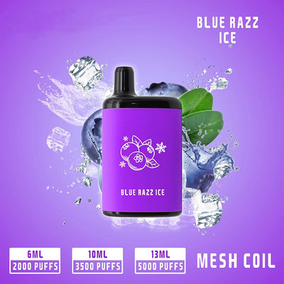 2% 5% Nic Salt Disposable Vape 3500 Puffs 450mAh Rechargeable 10ML
