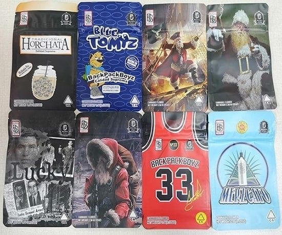 3.5g Plastic Custom Mylar Bag Children Proof Smell Proof 170 X 110mm Size