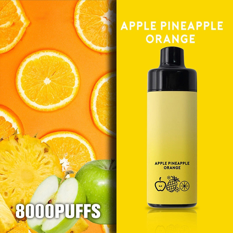 Airflow Adjustable 8000 Puffs Disposable Vape , Multi Flavored E Cig Vape Pods